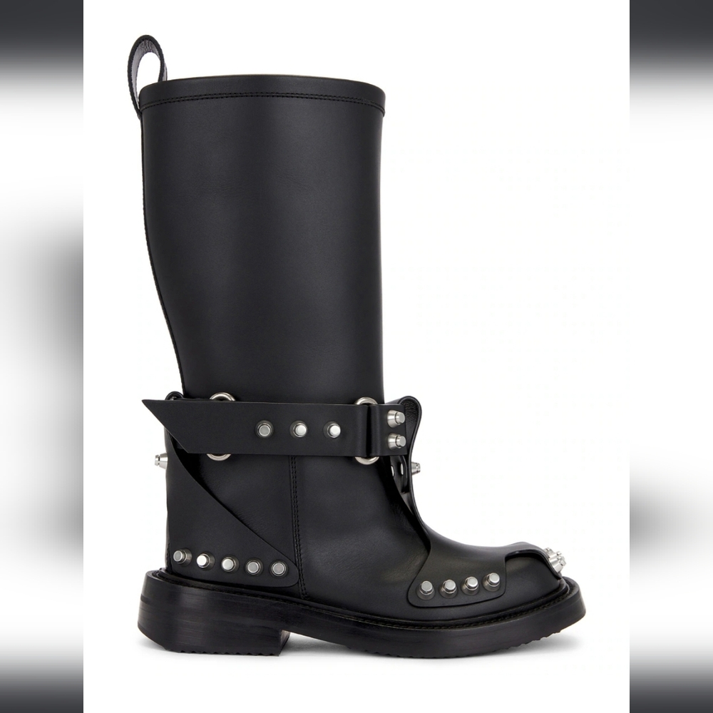 Alexander Wang dixon buckle boot in leather